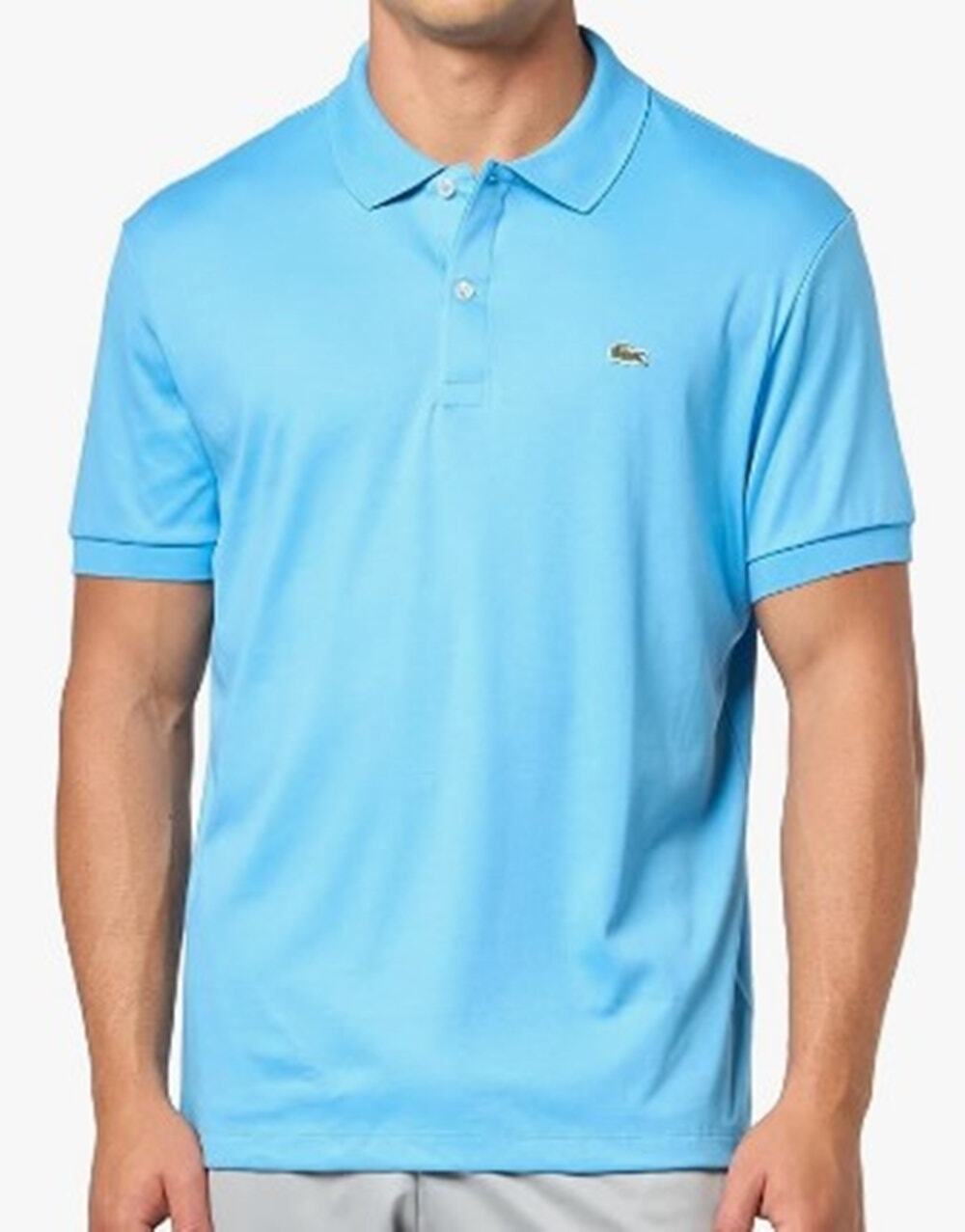 Lacoste Men's Short Sleeve Regular Fit Polo Shirt Blue XL